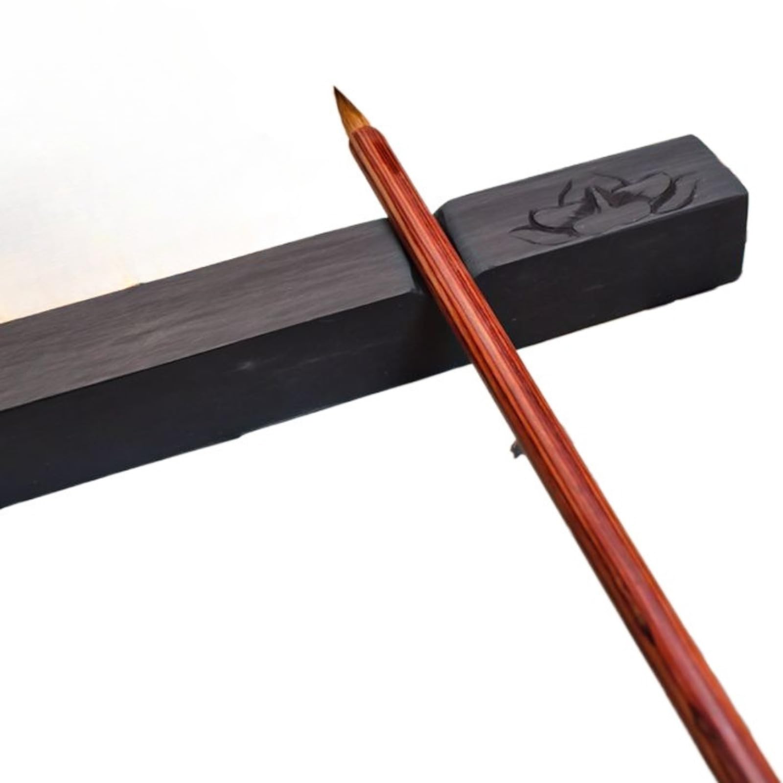 Stifthalter im chinesischen Stil, stoppt das Schreiben, 24 cm, Kalligraphie-Schreibpinsel-Stifthalter