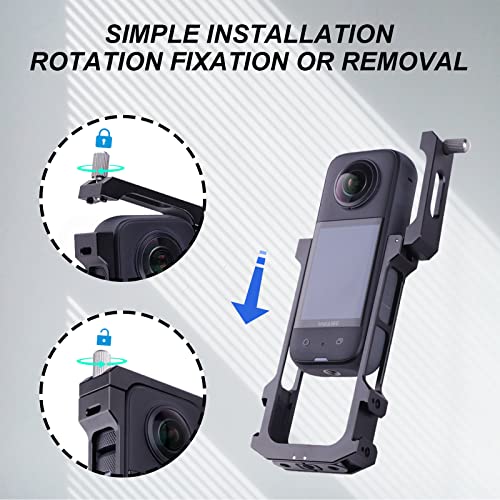 Higatful Custodia in lega di alluminio per