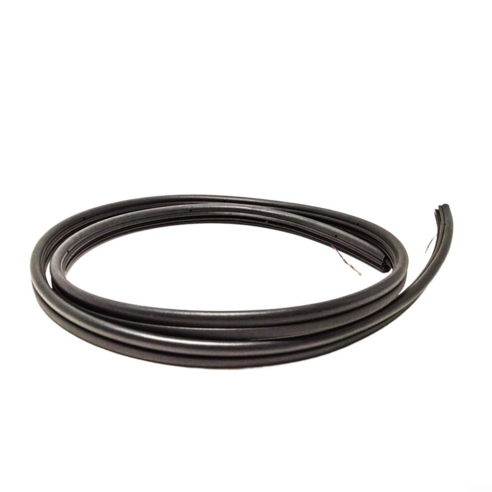Junta de goma para puerta delantera, color negro, para BMW Serie 3 E90, E91, 2004-2011, OEM 51727247258, accesorio de burlete exterior de repuesto