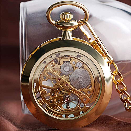NOALED Pocket Watch Steampunk Watch for Men Women Hand Winding Mechanical Pocket Watches Silver Gold Bronze Balck Pendant with,Pocket Watch Stand Wood (Full steampunk buy now online NOALED Pocket Watch Steampunk Watch for Men Women Hand Winding Mechanical Pocket Watches Silver Gold Bronze Balck Pendant with,Pocket Watch Stand Wood (Full steampunk buy now online