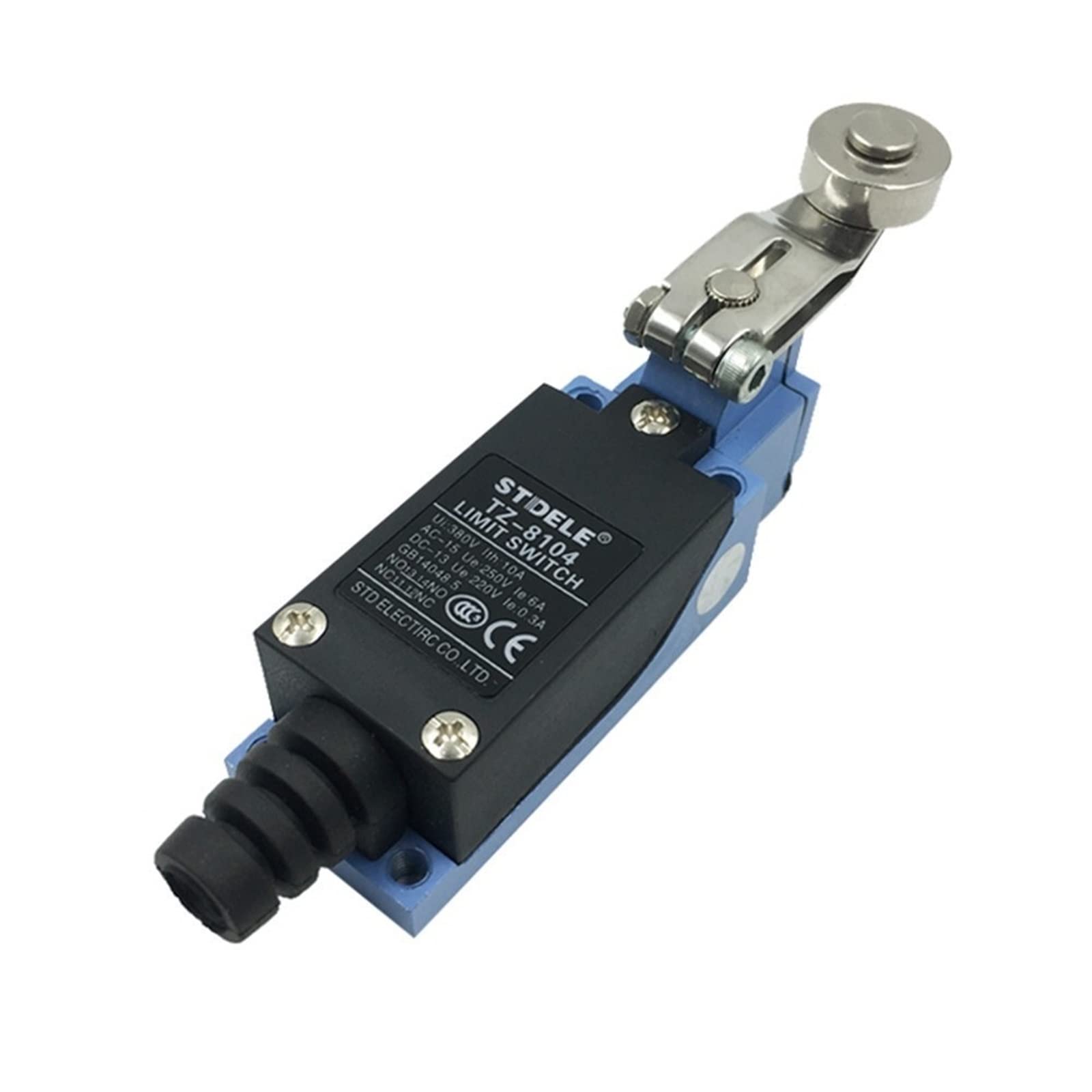 FQJYXWEWL Replacement Parts Limit Switch 10A 380V Stainless Steel Wheel Type ME-8104 TZ-8104 AZ-8104 Micro Travel Rotary Adjustable Roller Lever Arm