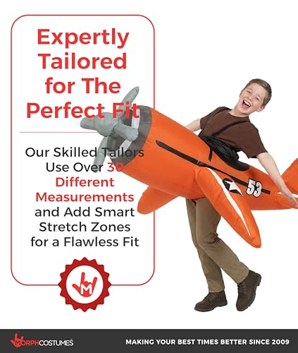 Disfraz Inflable Avión de Combate para Niños miniatura 4