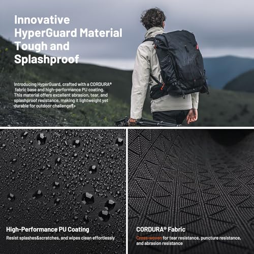 PGYTECH OnePro Focux Backpack 25L, Fits DSLR/SLR/Mirrorless Cameras/Lenses and Other Gear, Lightweight Outdoor Hiking Bag for Photography, Travel Bag with Laptop Compartment, Green3