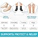 IRAMY Compression Ankle Support Running Socks Women Coolmax Wicking 3 Pairs Quarter Athletic Cushioned Plantar Fasciitis Socks