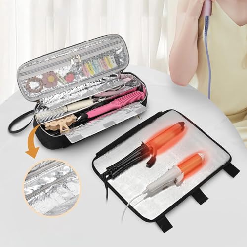 Capacité de coiffure optimale avec ce sac de voyage pour sèche-linge et lisseur chic - 3