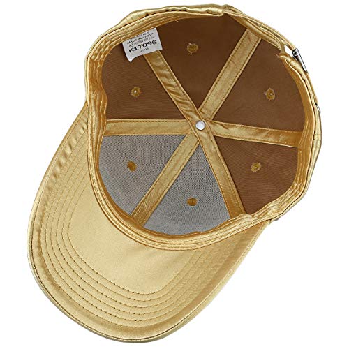 Samtree Men Women Baseball Cap, Classic Adjustable Plain Dad Hat Sun Protection Hat (Gold) #TOP3