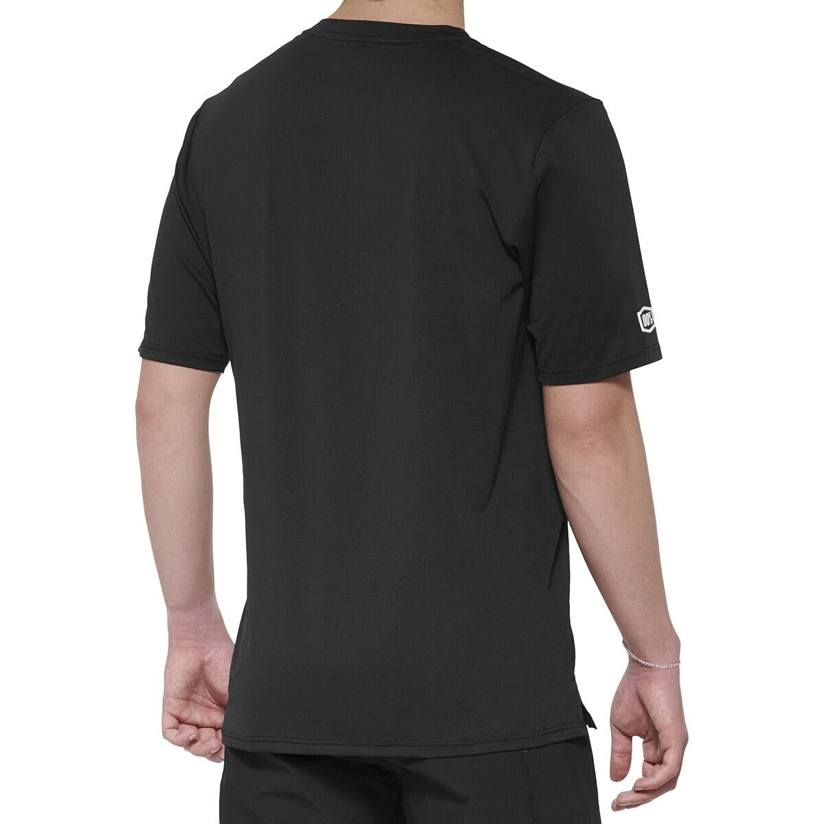 100% Airmatic Short-Sleeve Jersey - Men's, Black, L