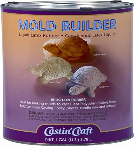 Environmental Technology 128-Ounce Casting' Craft Mold Builder, Natural Latex Rubber