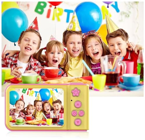 Mini Câmera Tirar foto Digital Filmadora Infantil Para Criança Portátil - ROSA