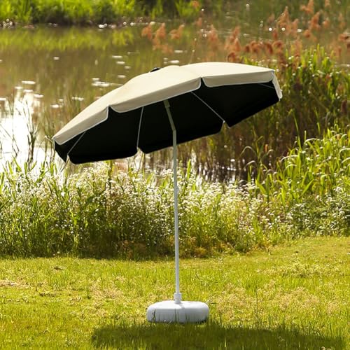 Sombrilla de jardín inclinable para disfrutar del sol con sombra en tu balcón 3