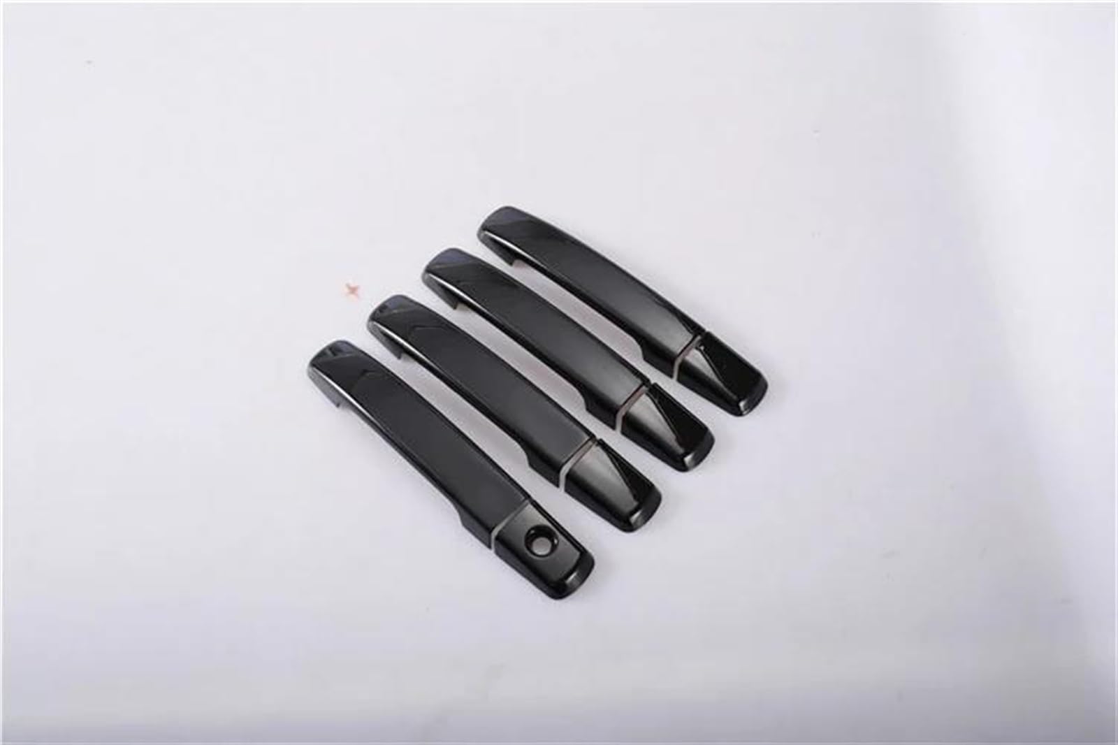 Kjhopy Black A Car Styling Stickers For Nissan For Qashqai J10 2007-2013 Protective Cover Door Handle Outer Bowls Trim Exterior Door Handle(Black A)