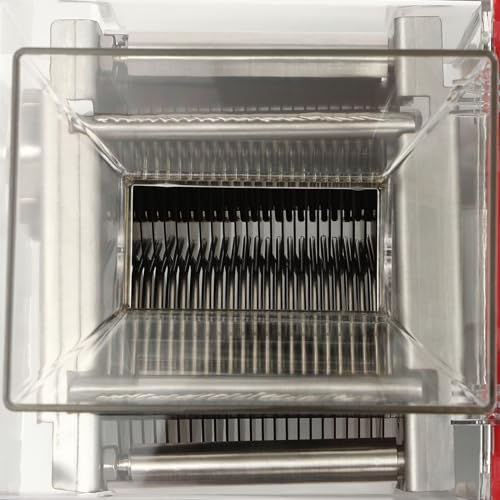 Máquina eléctrica para cortar carne 1100W acero inoxidable miniatura 7