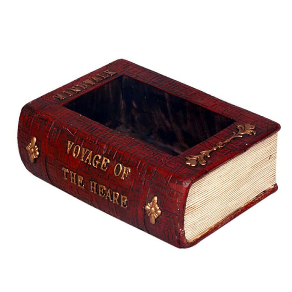 SUNESA Doniczki Literatura Literatura Kwiaty Sukulenty Kwiaty Dekoracje Balkonowe Prezent Kreatywny Prezent Mała Doniczka Żywica Doniczka Doniczka Pojemnik na Rośliny