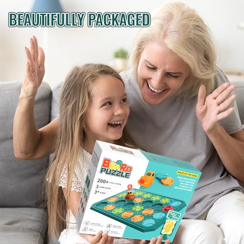 Kids STEM Board Games Educational Learning Toys,Logic Road Builder Games,Brain Teasers Puzzles Toys,Montessori Preschool Birthdays Gifts for Kids Ages 4 5 6 7 Year Old Boys Girls - Image 3