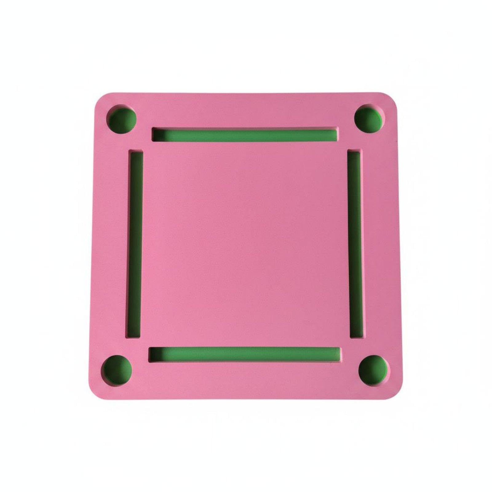 Buoyant Mahjong Table Waterproof Pool Mahjong Board with Easy to Clean EVA Soft Game Table for Outdoor 450x450x40 Square-image-8