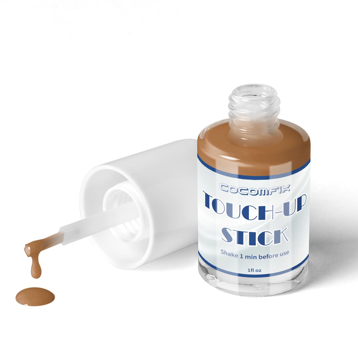 cocomfixAPPLIANCE + PORCELAIN PAINT TOUCH UP- (Moroccan Plaster) High-gloss paint touch up for kitchen + bathrooms: sinks, bathtubs, appliances, metal surfaces,tile, fiberglass, glossy finishes.