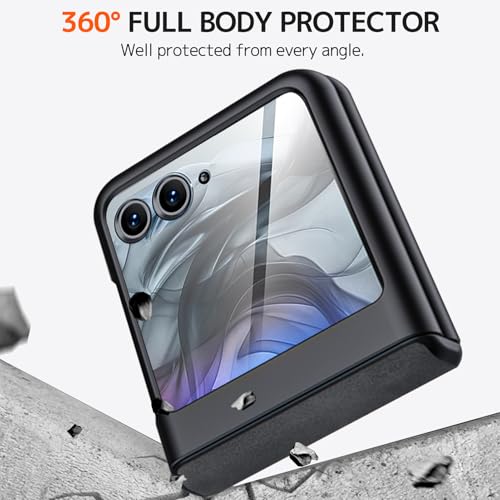 Coque Motorola Razr 50 antichoc mince protection charnière et vitre écran incluse