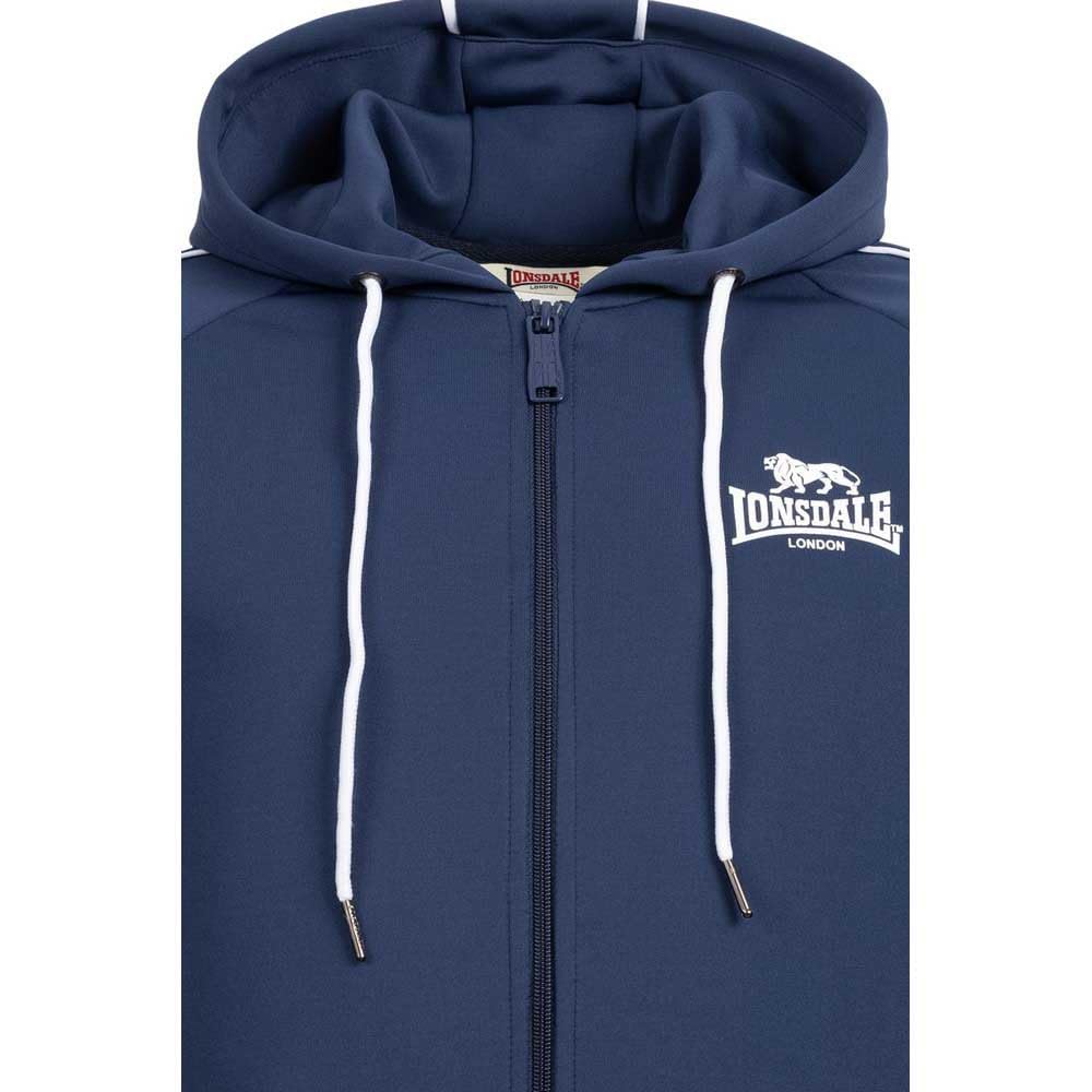 Lonsdale Herren Trainingsjacke mit Kapuze normale Passform ACHAVANICH