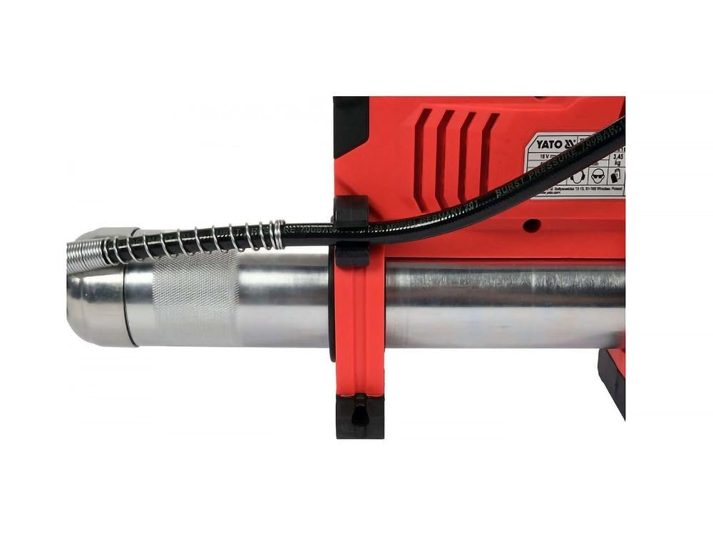 Akku Fettpresse 18V 620 Bar Zylinder mit Akku 3Ah und Ladegerät Akku-Presse Fett
