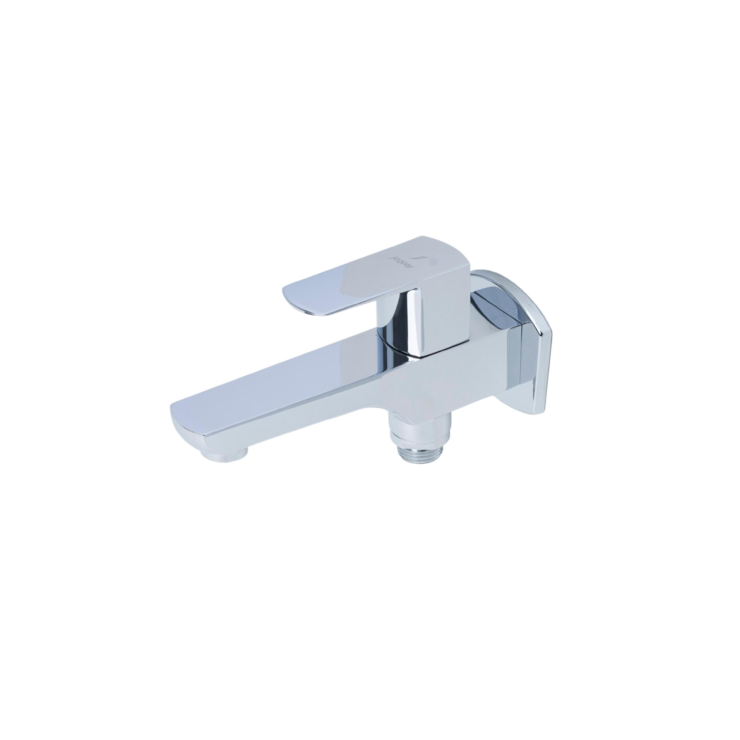 JAQUAR KUBIX Prime Series Wall Mounted WC Area Two Way BIB Cock (Chrome) | Top Lever, Bottom Second Outlet, Brass Body | Bib Cocke/Cocktap for Bathroom, 1/2 inch | KUP-CHR-35041Pm (B0CN9DMBVG) Amazon Price History, Amazon Price Tracker