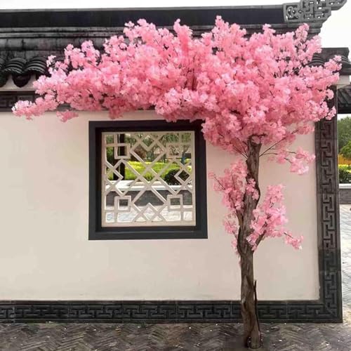 ��^�l�H���̖؁A���Ɨp�O���[�h�̃t�F�C�N�V���N�t�����[�c���[�A�V���b�s���O���[���⃌�X�g�����̃C�x���g�����p�̊ȒP�g�ݗ��Ď��V�~�����[�V�������̖� pink 1.2m1m/47.24in*39.37in