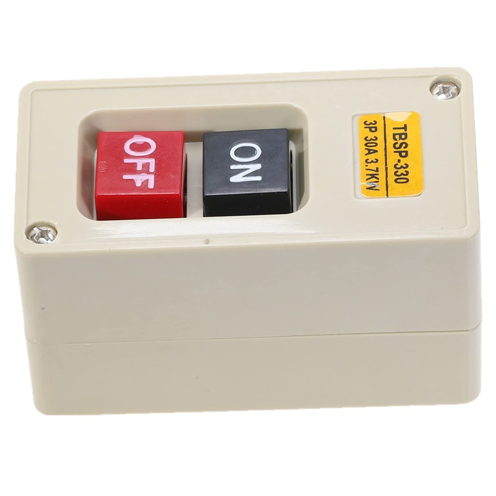 Botón, Interruptor magnético. Interruptor de Encendido y Apagado monofásico TBSP-330 Panel de Interruptor de Encendido y Apagado trifásico 3,7 kW 30A
