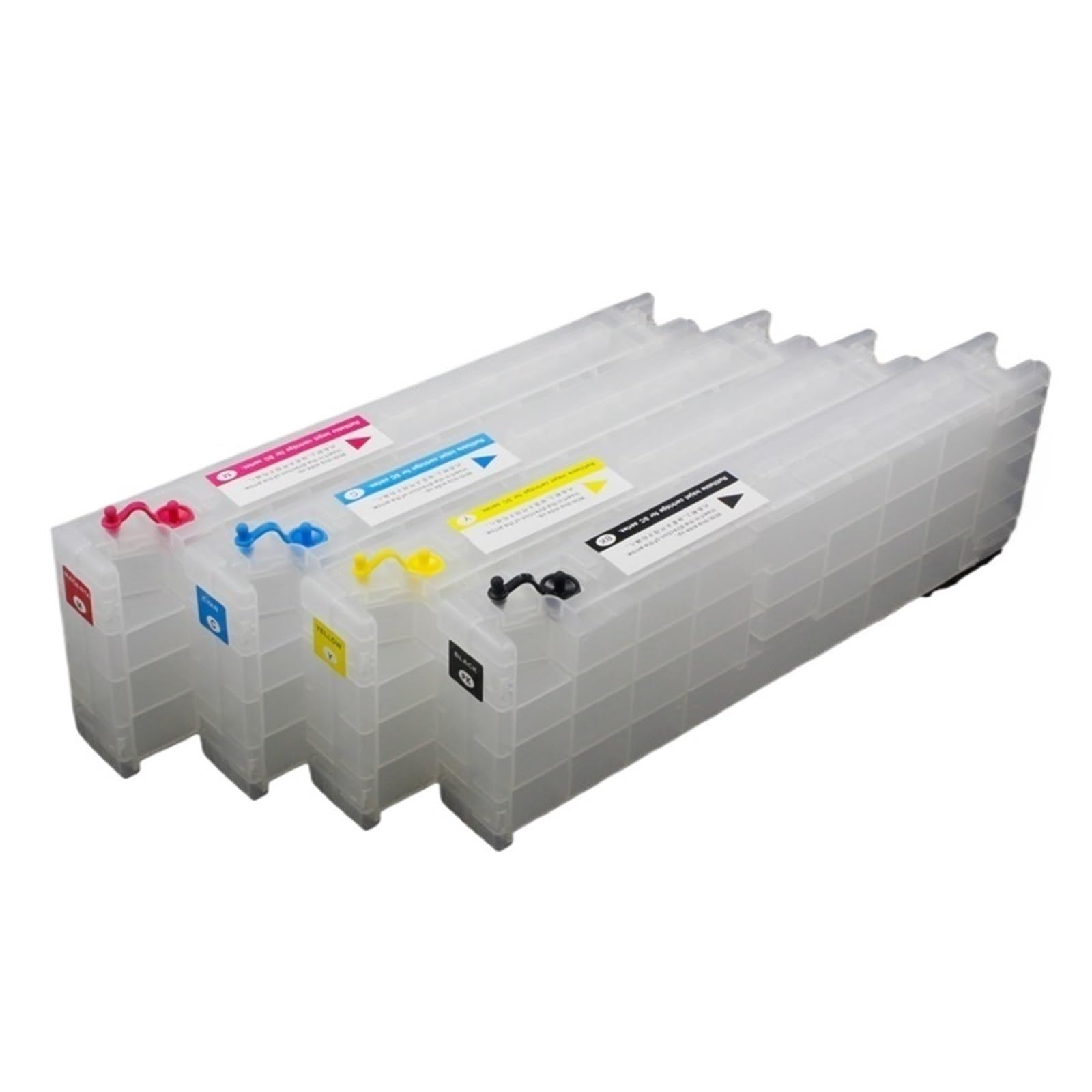 Compatible con Epson, Cartucho de Recarga T3470 T3475 | Cartucho de tinta recargable vacío de 700ml sin chip for T3470 T3475 T5470 T5475 T5470M T3400 T5400 T5405
