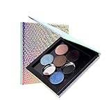 Mermaid Empty Magnetic Palette For Eyeshadows Highlighters Blush Baked Powders Foundation Empty Magnetic Makeup Palette Tool by Hanyia