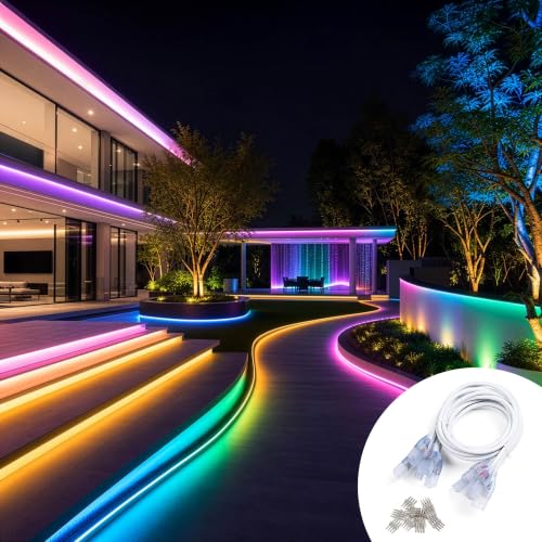 Image of Yescom BiLume RGBW 5-Set 3ft 4-pin Neon Rope Light Connector Jumper Cable