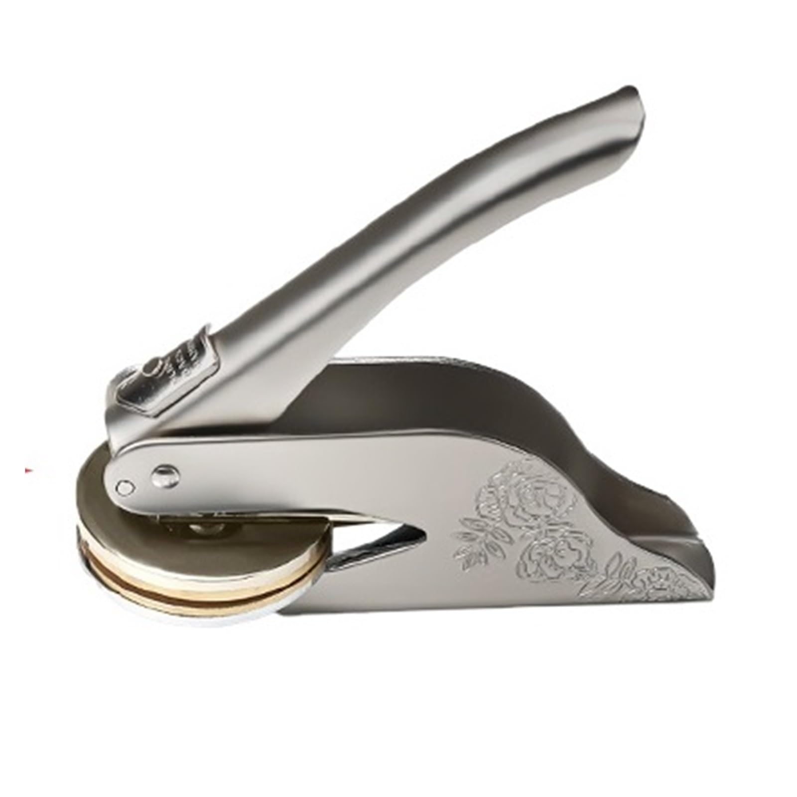 Książka Drukarka Ślubna Znaczki Wzory Tłoczenie Stempel Ręczna Koperta Zaproszenie Pieczęcie Do Kart WyraźNe TłOczenie(Silver Gray Print)