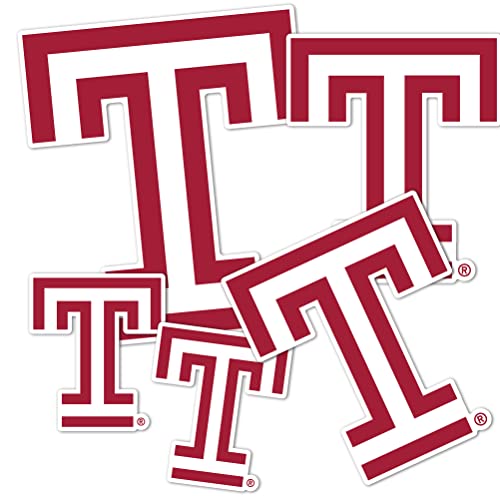 Desert Cactus Temple University Owls Sticker Decal (T3-1)