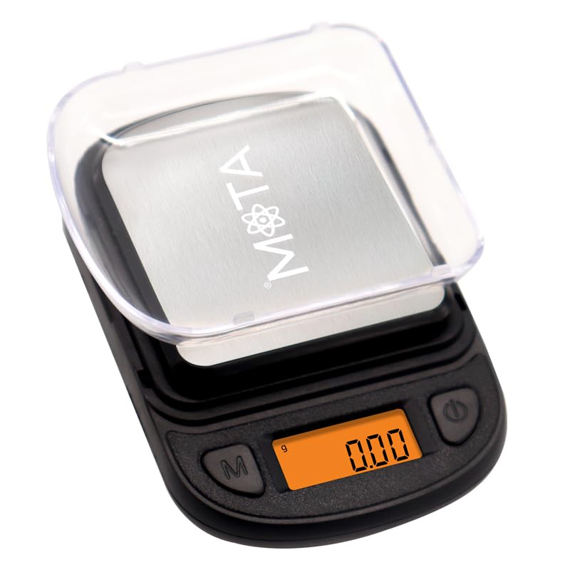 Image of ATOM A 400 Digital Pocket Weighing Scale with 300gmx0.01g Capacity Precision Mini Weight Machine For Jewellery, Precious Gems with Tare & Counting Function. A 100 Series