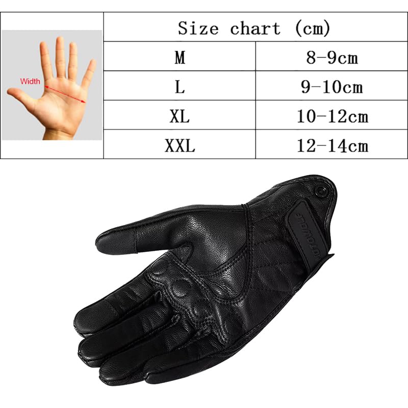 Guanti Moto Guanti Impermeabili Traspiranti Moto Caldi Invernali Touch Screen Protettivi Antivento Uomo Donna