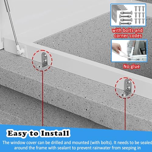 Escotilla de acceso al techo desmontable de aluminio de alta resistencia para edificios 8