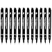 Produktbild UNI-BALL PIN DRAWING PEN FINELINER ULTRA FINE LINE MARKER 0.8mm BLACK Ink - [Pack of 12]