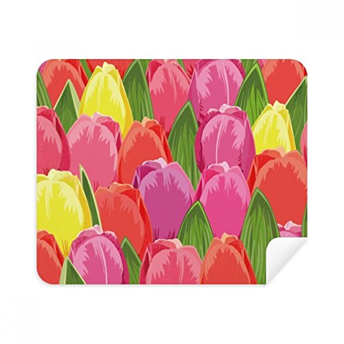 Chiffon en suède tulipe pour écran de téléphone et lunettes DIYthinker
