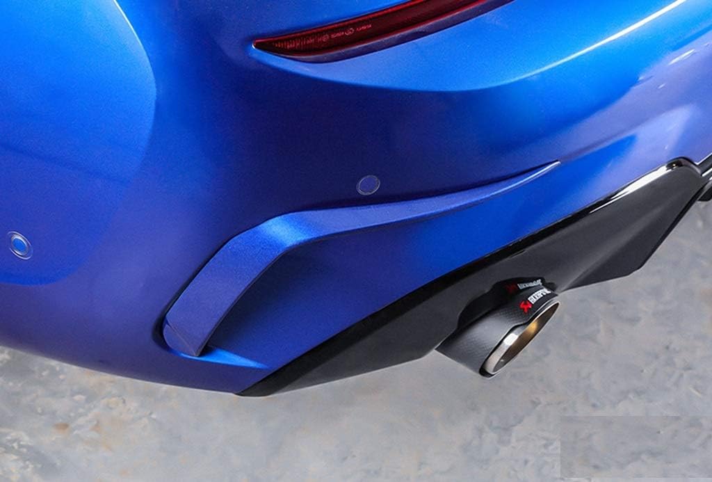New Protective Rear Splitters (Only MP Bumper) Compatible with BMW 3 Series G20 Sedan 2020-2021 316i 318i 320i 328i 330i 335i 340i (Carbon Look)