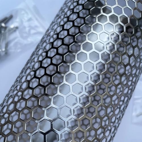 Chimenea de acero inoxidable para estufa de camping con ajuste de tornillo 5