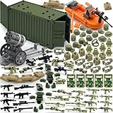 ALEYOOTECHE Modern Military Weapon Pack Building Block Toys for Swat Team Building Brick Weapon Set for Army Equipment Gear Sets Compatible with Mini Figure of Major Brand (220 pcs)