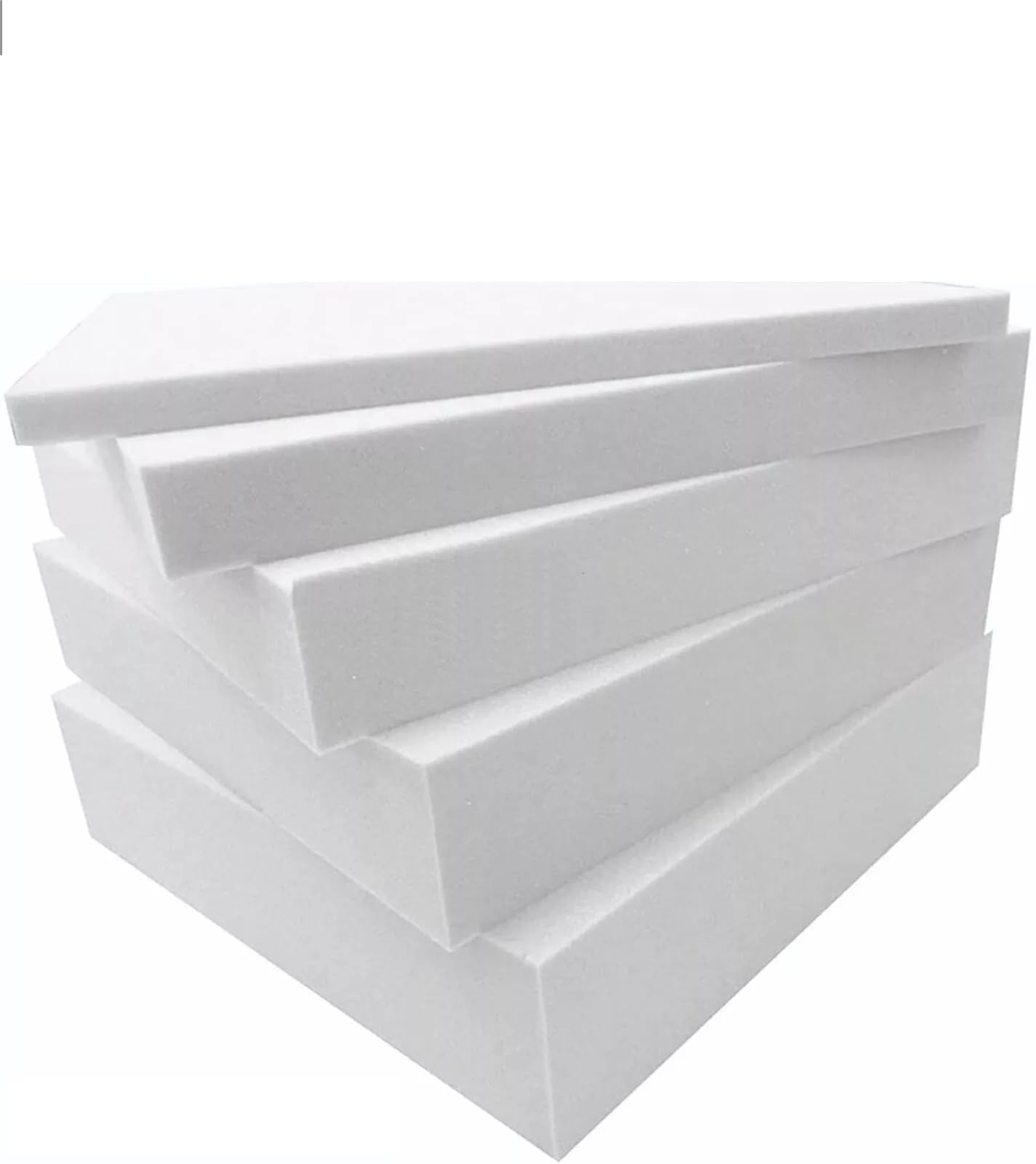 RAINBOW Upholstery Foam Cut, Cushion Seat Pads, Sofa Dinning Replacement Cut To Size Pad And Thickness, Soft, Comfortable Touch, Suitable For Extended Use, (26" 26" 4")