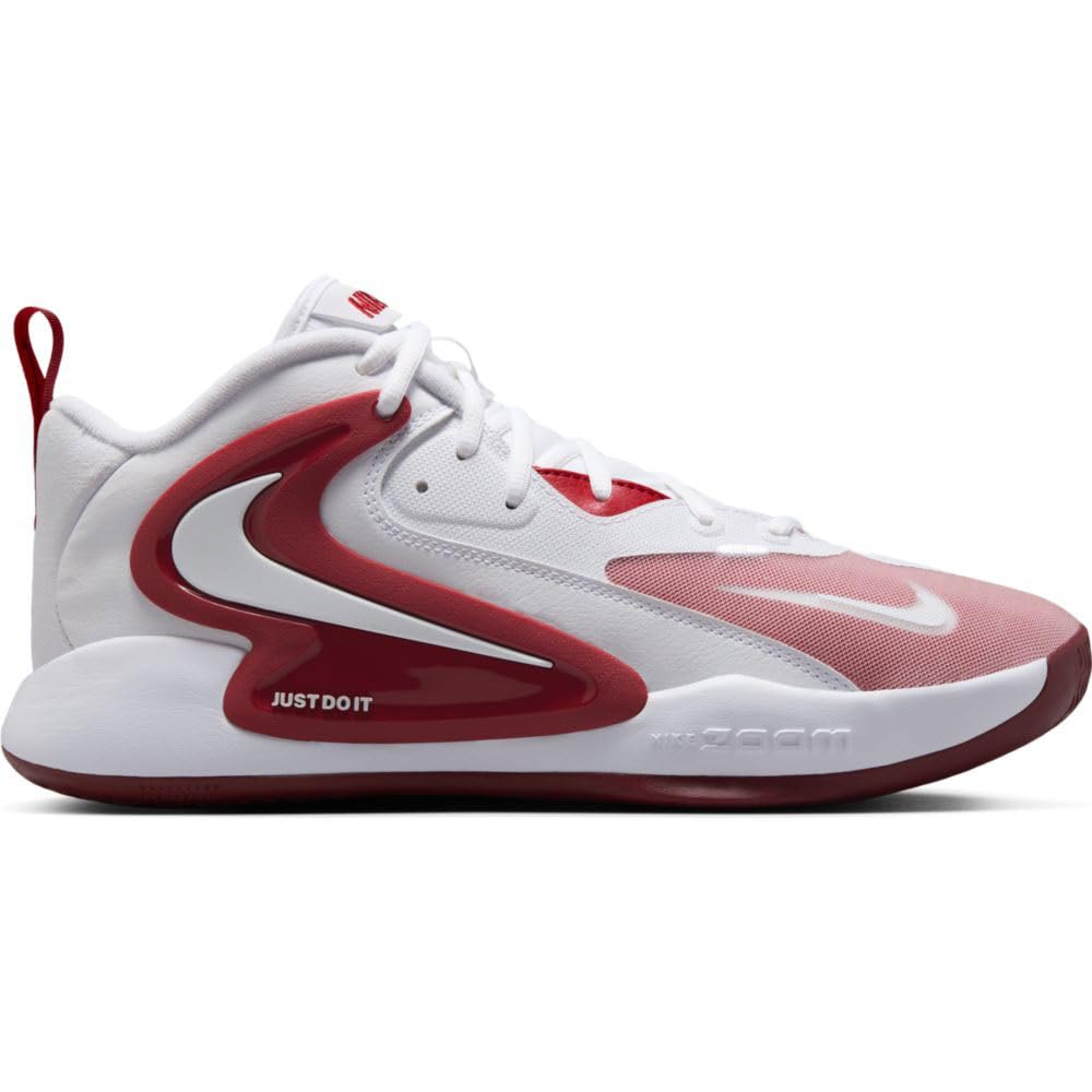 NIKE Zapatillas de Voleibol Unisex, Blanco, 45.5 EU