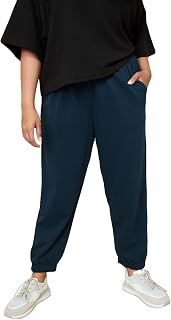Max Plus Size Women Solid Athleisure Joggers Price In India