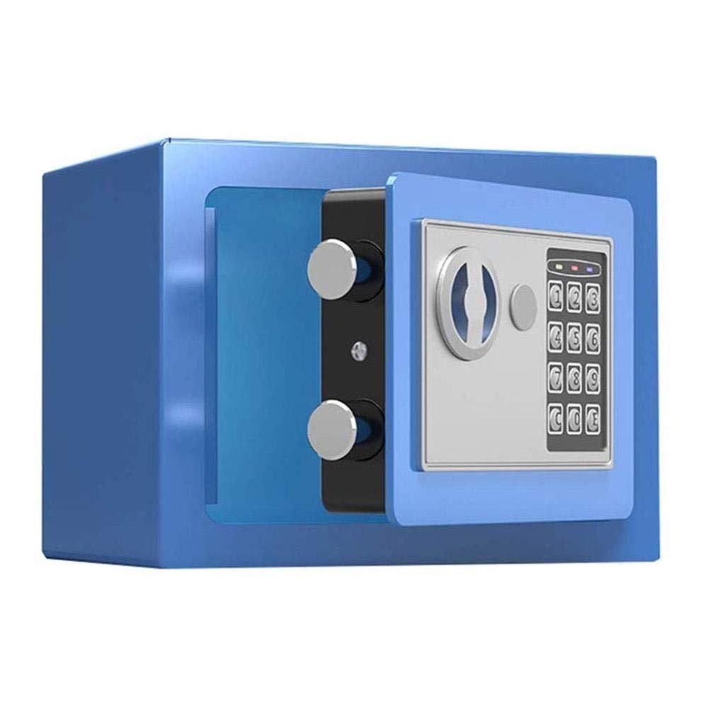 Caja Fuerte y Caja de Depósito de Agua contra Incendios Duradera Gabinete Digital Caja Fuerte con Alarma Incorporada Montada en la Pared/Suelo para Joyería Documentos A4 Computadora Portátil Oficina