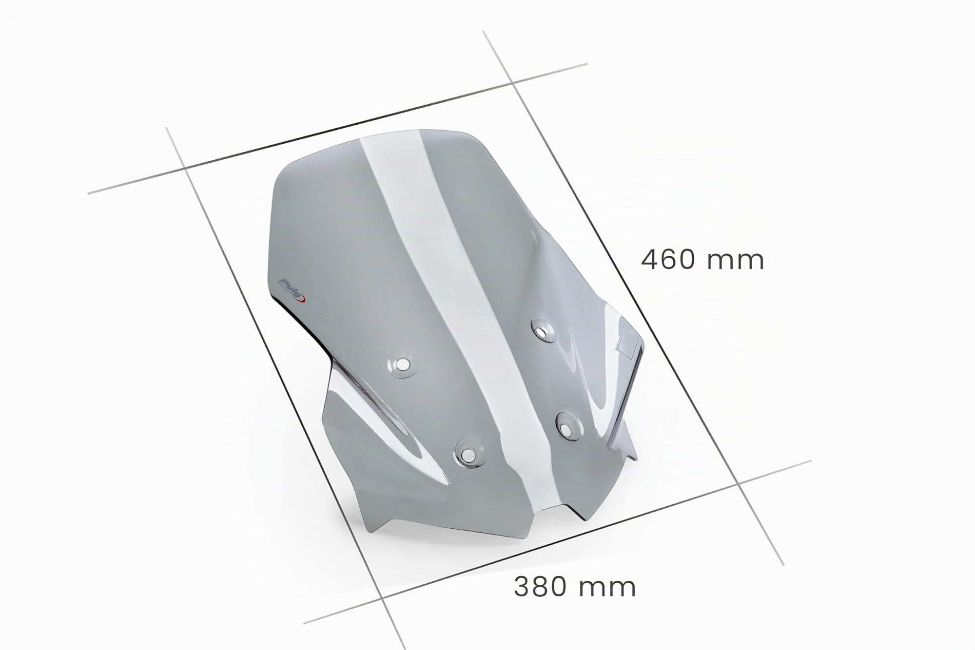 Puig 22250H Cúpula Touring PMMA touring 4 mm, Ahumado