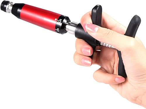 Miniatura 3 de AMONIDA Herramienta activadora quiropráctica, activador de mano rojo y negro, herramienta quiropráctica de ajuste quiropráctico para ajuste