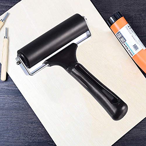 Ytykinoy Rubber Brayer Roller For Printmaking/Ink/Print/Gluing Application (4 Inches) #TOP2