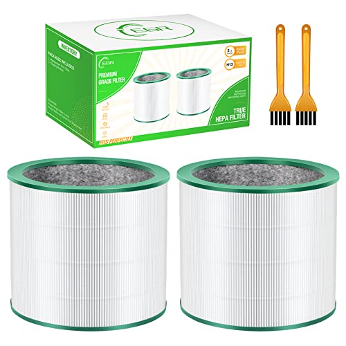 Air Purifier & Fan Filter Replacements Compatible With Dyson Pure Cool Link Tp01, Tp02, Tp03, Am11, Bp01 Models, 2 Pack #TOP7