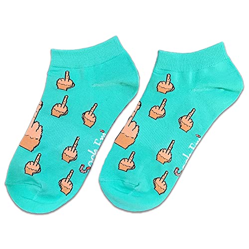 Image of Sock Em' Sock Emporium Middle Finger 6 Pack for Women