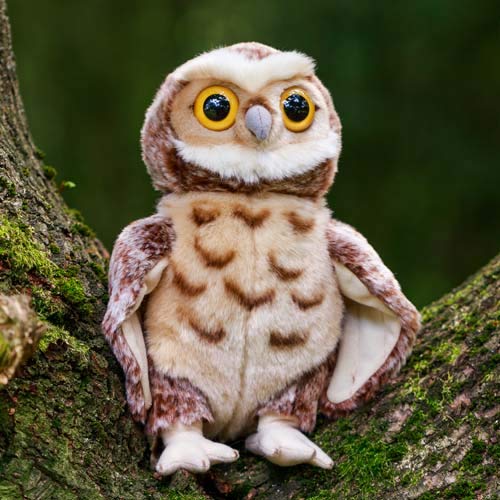 Tobar Animigos World of Nature TAWNT OWL Plush Toy