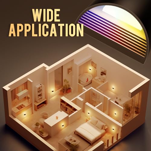 Image of DORESshop LED Night Light[2 Pack], RGB Night Lights Plug into Wall, 3 Level Brightness Adjustable Plug in Night Light, Dusk to Dawn Sensor, Nightlights for Adults, Bedroom, Bathroom, Hallway